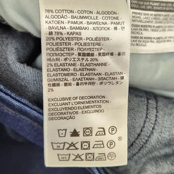 Levis 529 Curvy Bootcut Stretch Denim Dark Wash Jeans. 16 - Picture 12 of 12